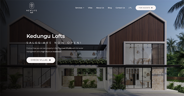 Pengembangan Website New Life Bali
