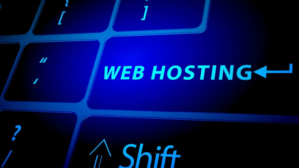 Illustration of web hosting for websites, learn domain vs hosting explanation!