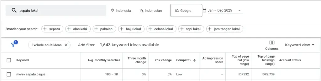 contoh-pencarian-kata-kunci-pada-google-keyword-planner