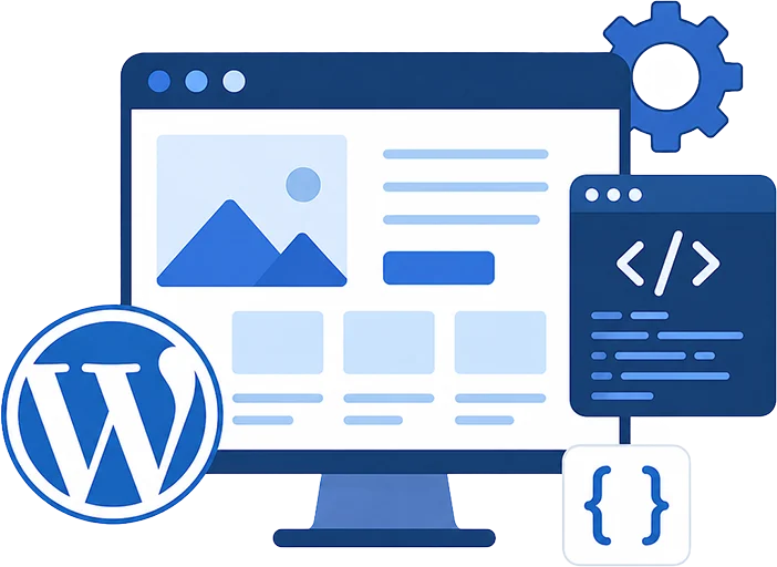 development for custom wordpress website