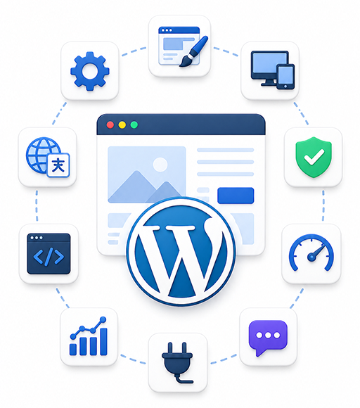 features for custom wordpress development