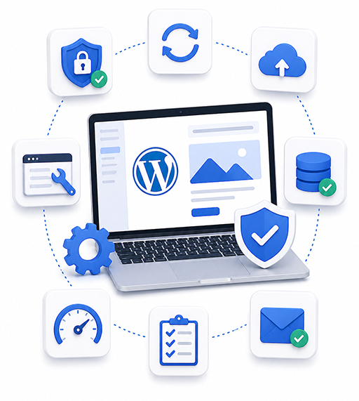 features wordpress maintenance services
