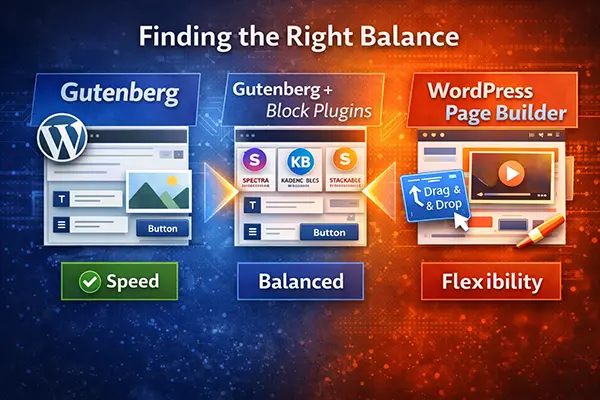 gutenberg vs page builders conclusion