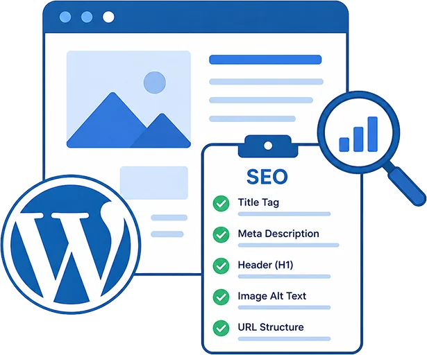 on page seo optimized for custom wordpress development