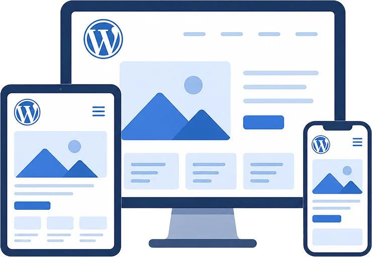 responsive display for wordpress development
