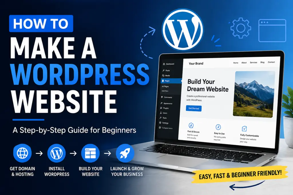 How to make a WordPress website: a step-by-step guide for beginners