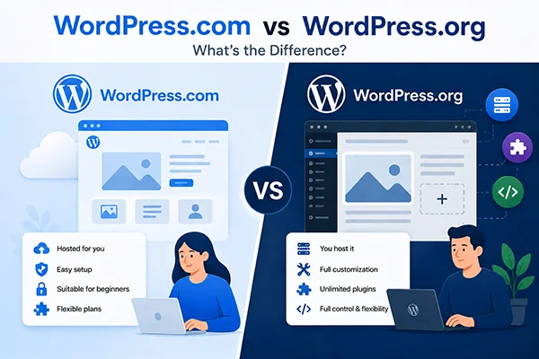 wordpress.com vs wordpress.org